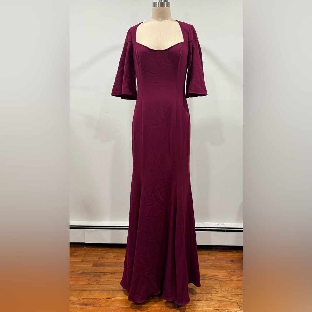 Burgundy JayGodfrey Evening Gown